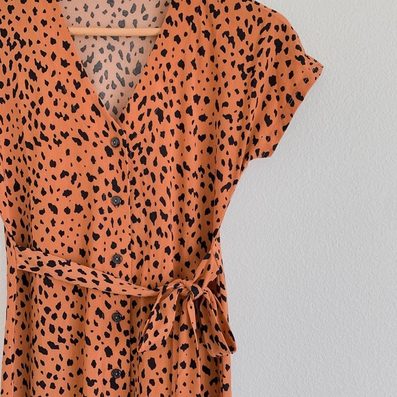🆕 NWT Wild One Leopard Printed Dress - Picture 3 of 4